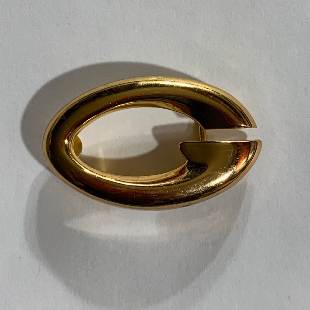 VINTAGE authentic GUCCI fully signed BELT BUCKLE